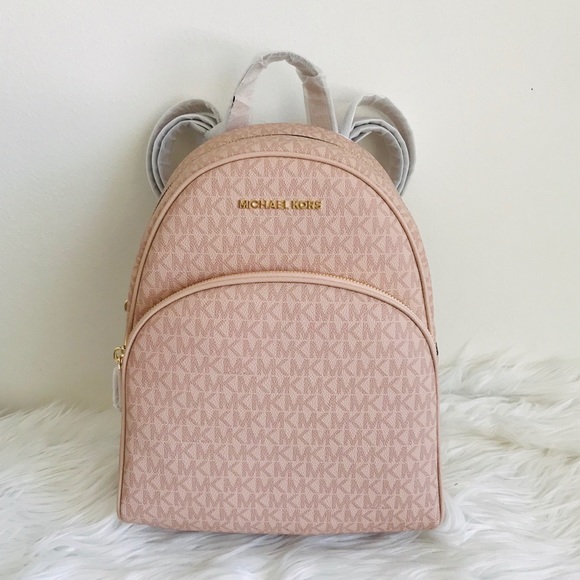 Michael Kors Handbags - MICHAEL KORS Abbey Ballet Backpack (PINK)